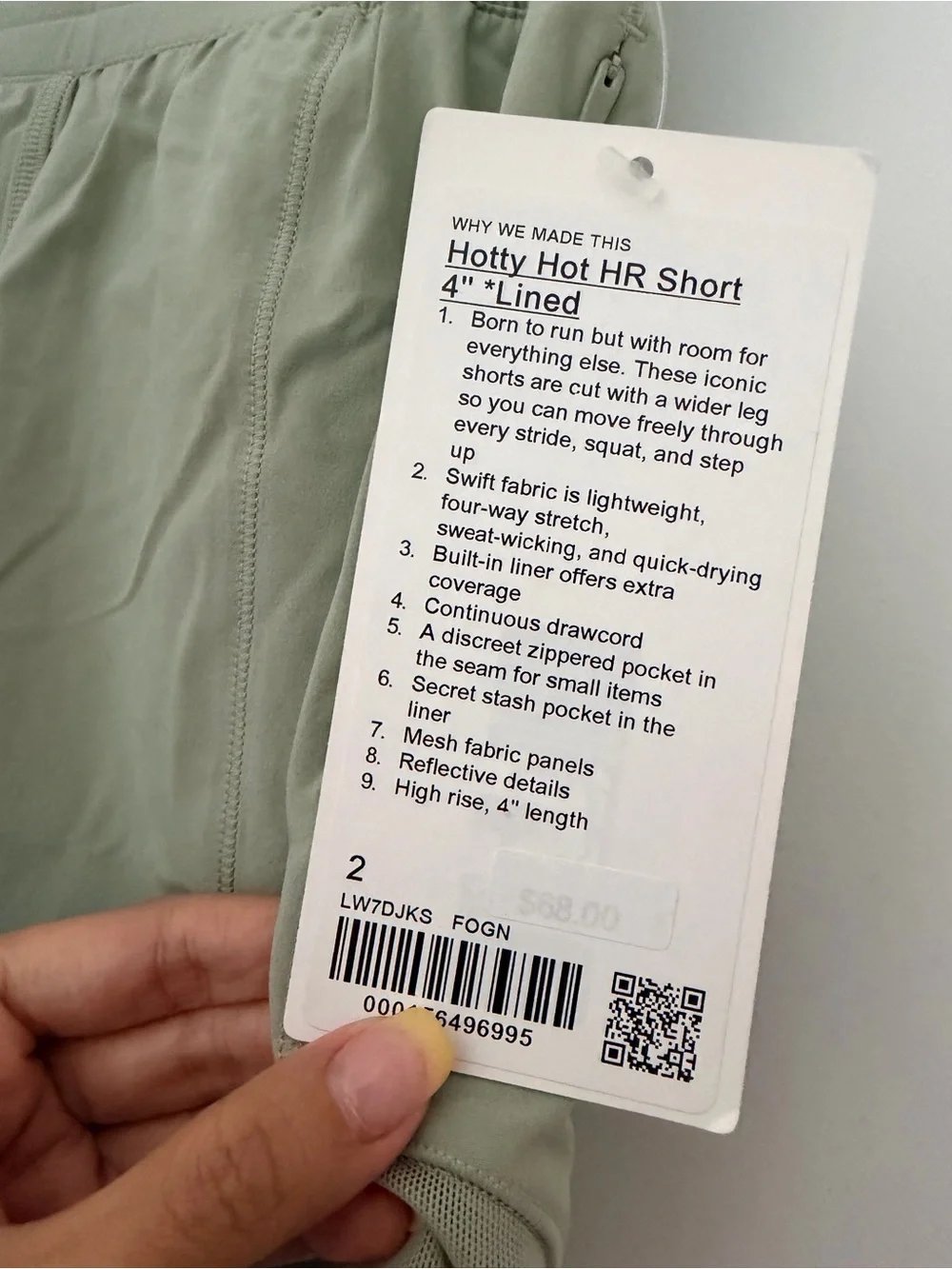 NWT! Lululemon | Hotty Hot HR Short
4" *Lined - Picture 2 of 4